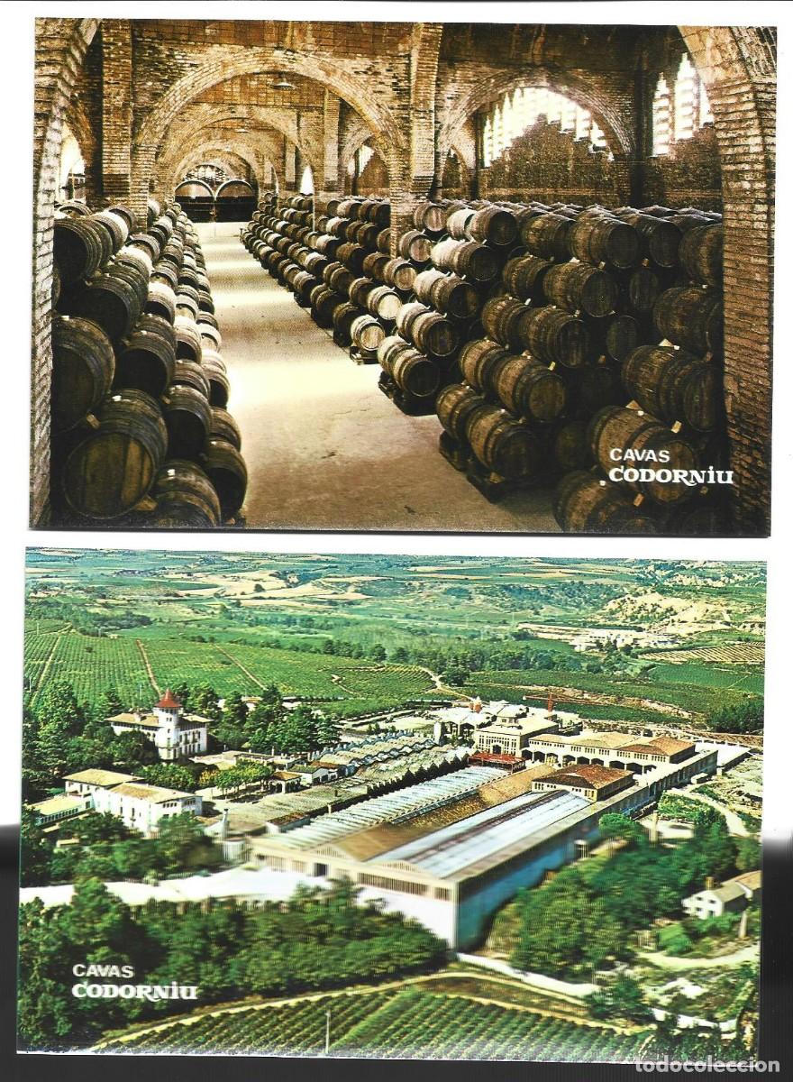 Postales: 1 lote 8 de postales cavas codorniu antiguas - Foto 6