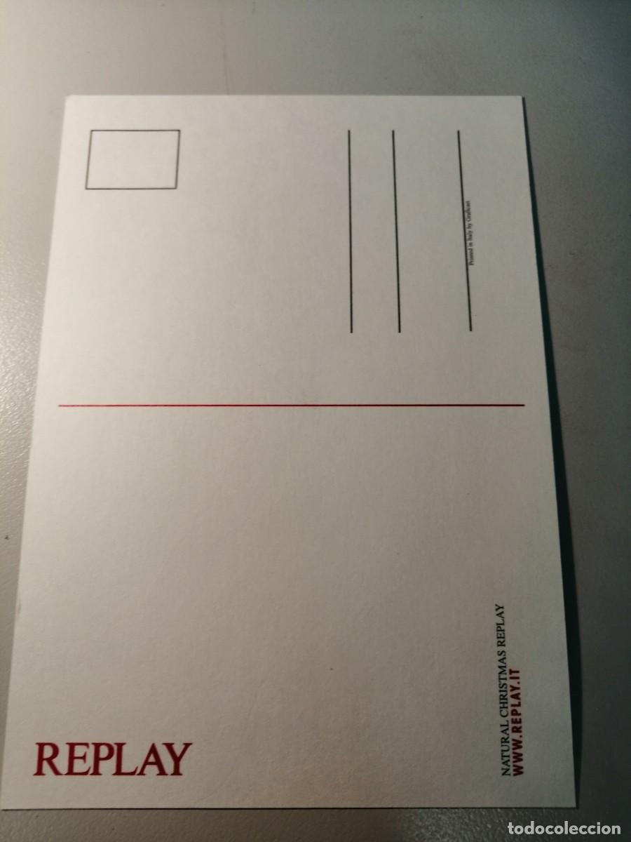 Postales: Postal publicitaria Replay (sin circular) - Foto 2