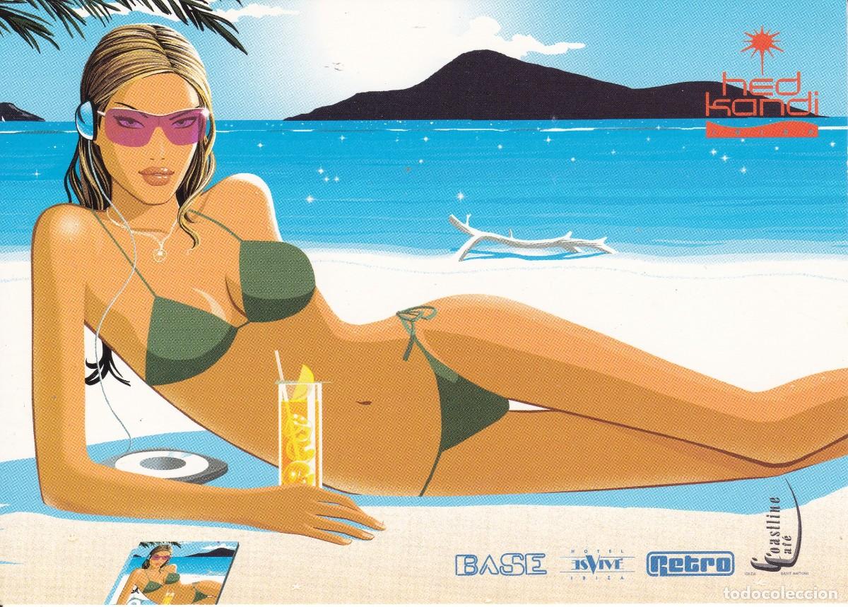 Postales: discoteca Ibiza Hed Kandi postal sin circular - Foto 1