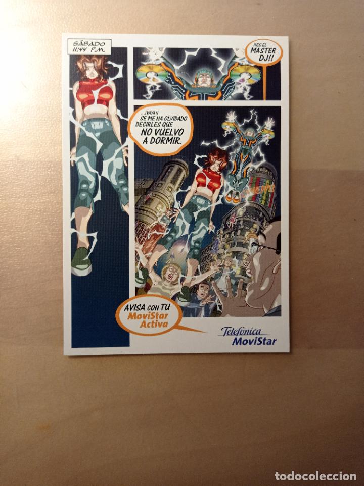 Postcards: TARJETA PUBLICIDAD TELEFONIA TELEFONICA MOVISTAR COMIC SIN CIRCULAR