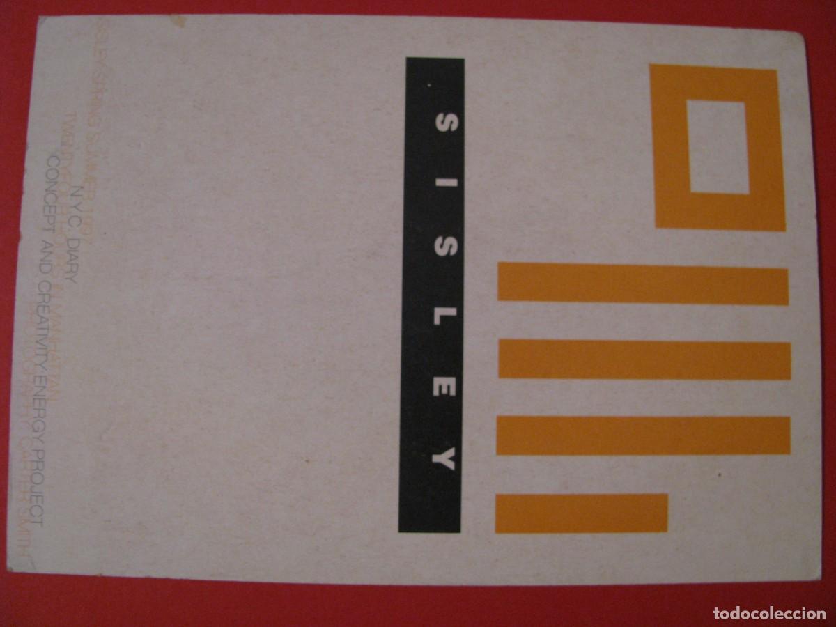 Postales: POSTAL PUBLICIDAD. SISLEY. - Foto 2