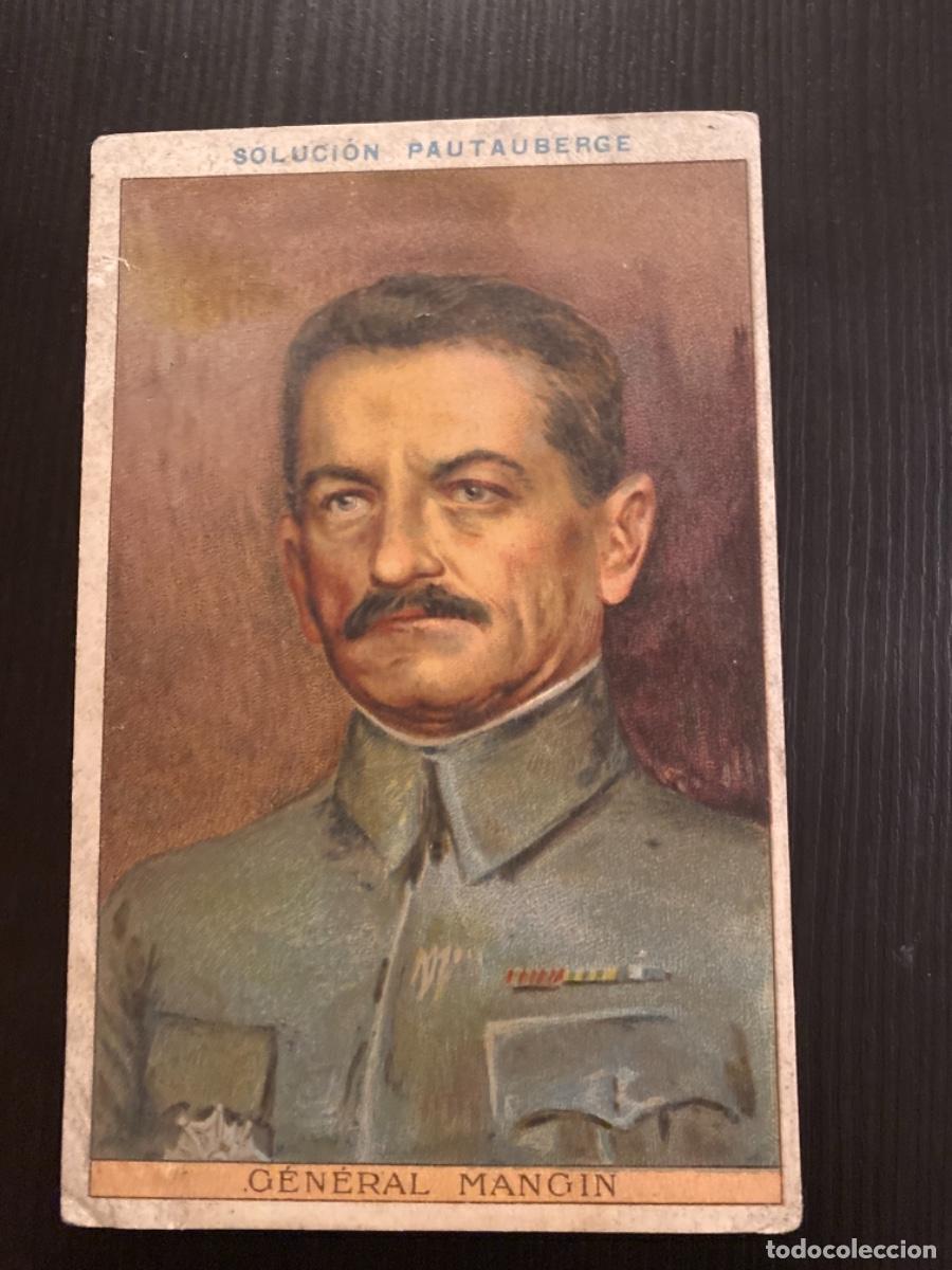 Postales: Publicidad Tarjeta militar solucion Pautaubergue General Mangin