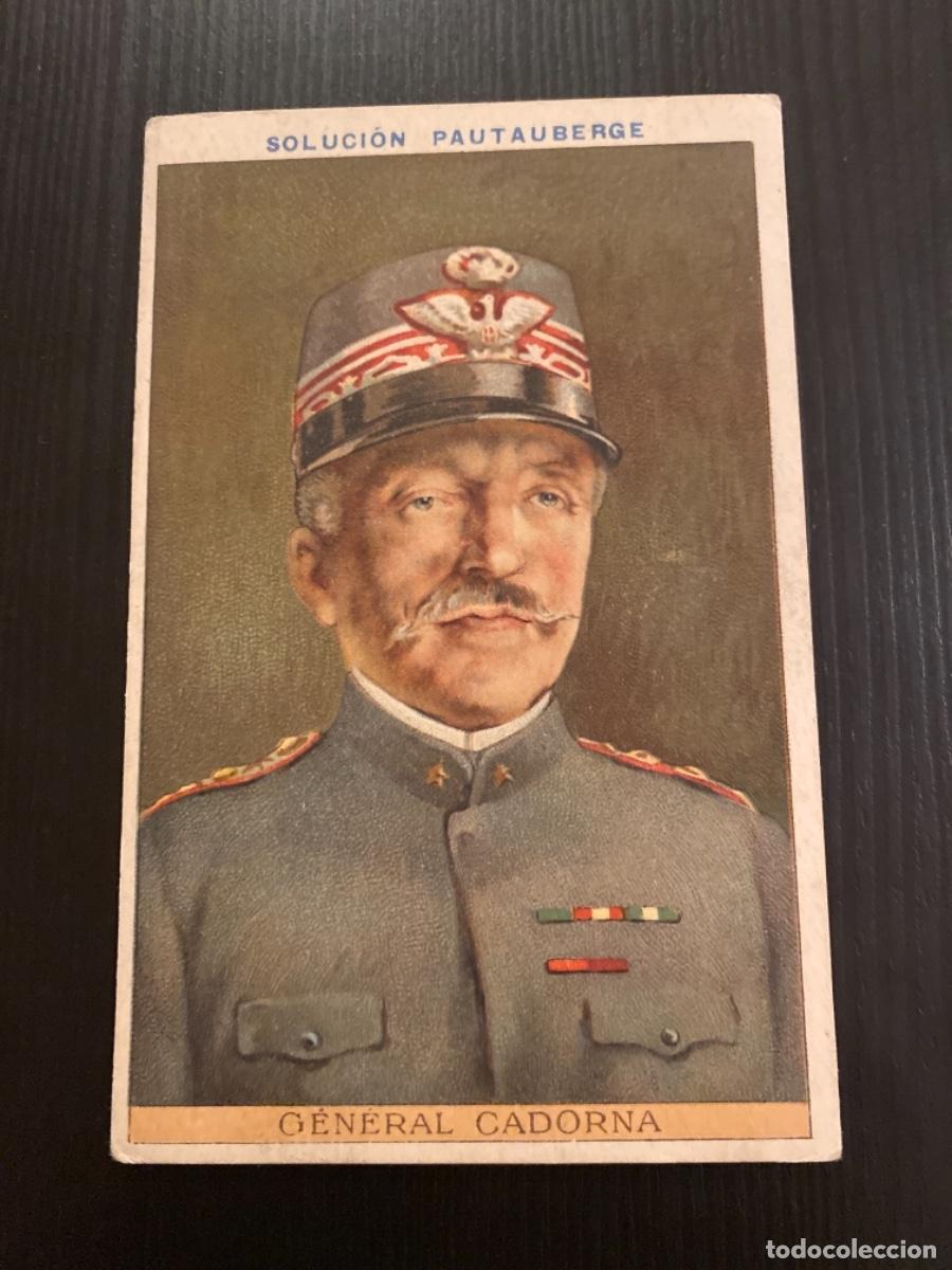 Postales: Publicidad Tarjeta militar solucion Pautaubergue General Cadorna