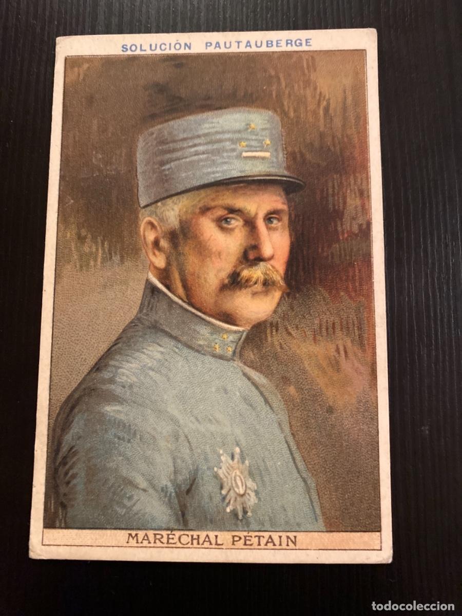 Postales: Publicidad Tarjeta militar solucion Pautaubergue Merechal Petain