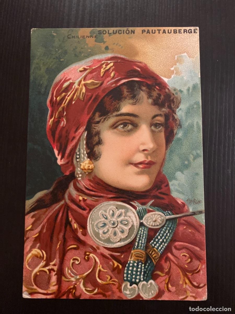 Postales: Publicidad Tarjeta mujeres paises solucion Pautauberge Chilienne Chile