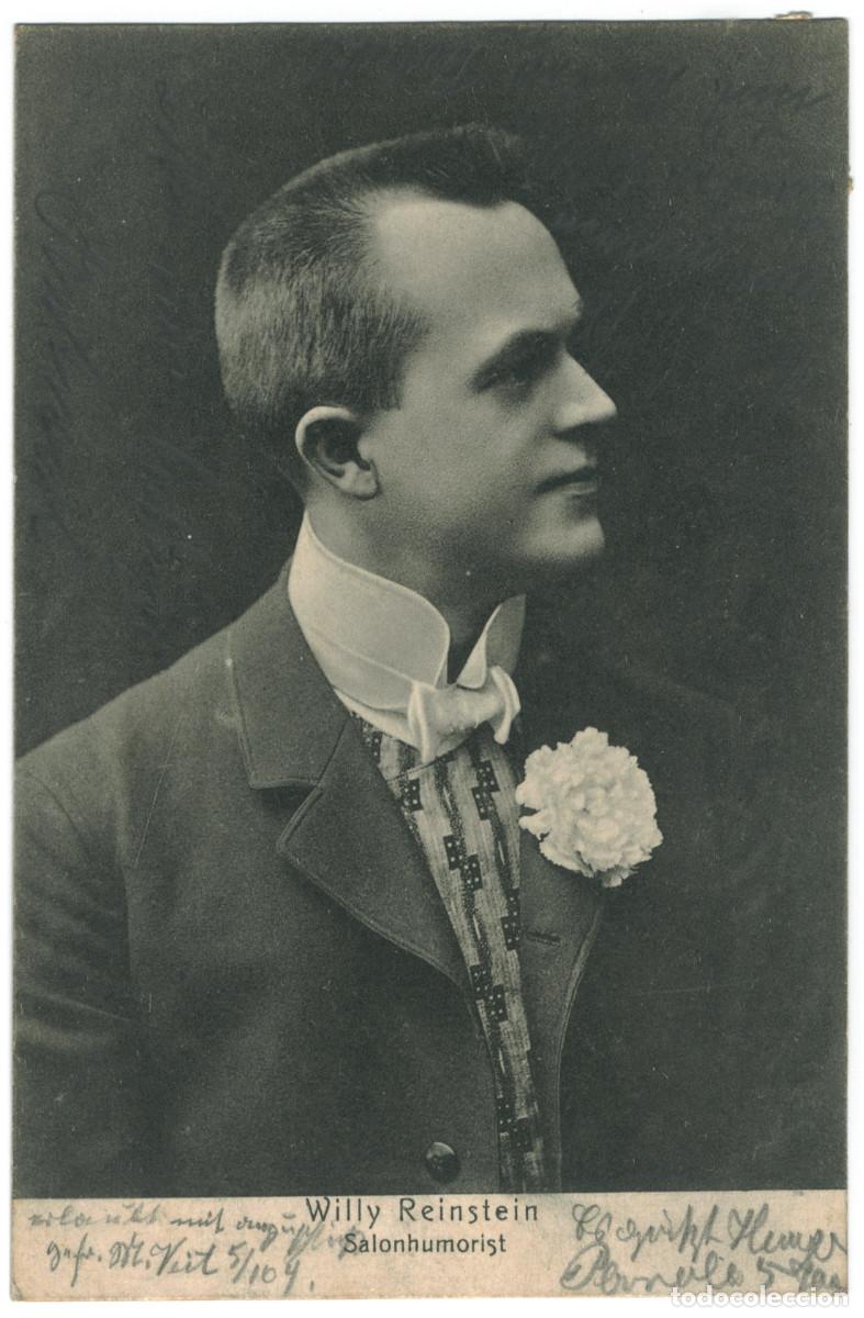 Postales: Willy Reinstein. Salonhumorist_Variedades, Music hall, Cabaret