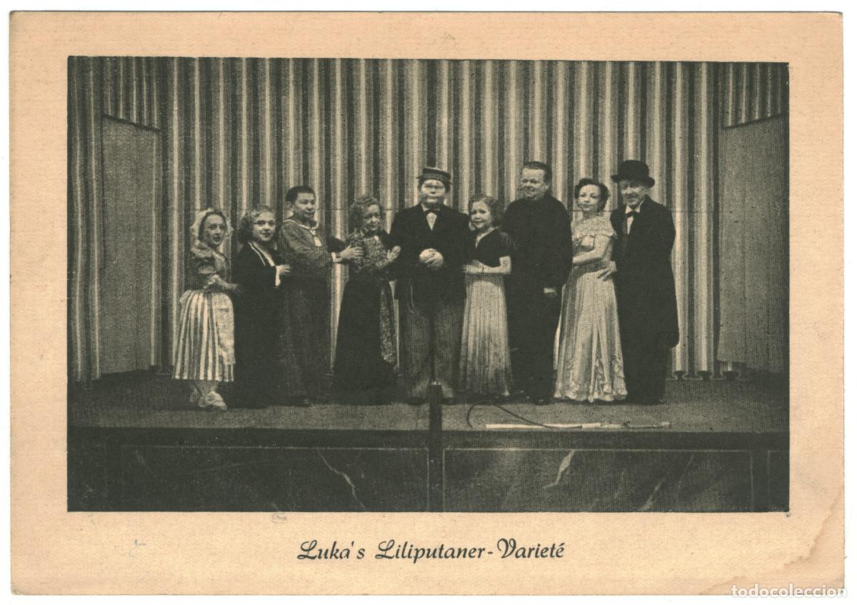 Postales: Luka's Liliputaner Variet&eacute;_Circo Enanos