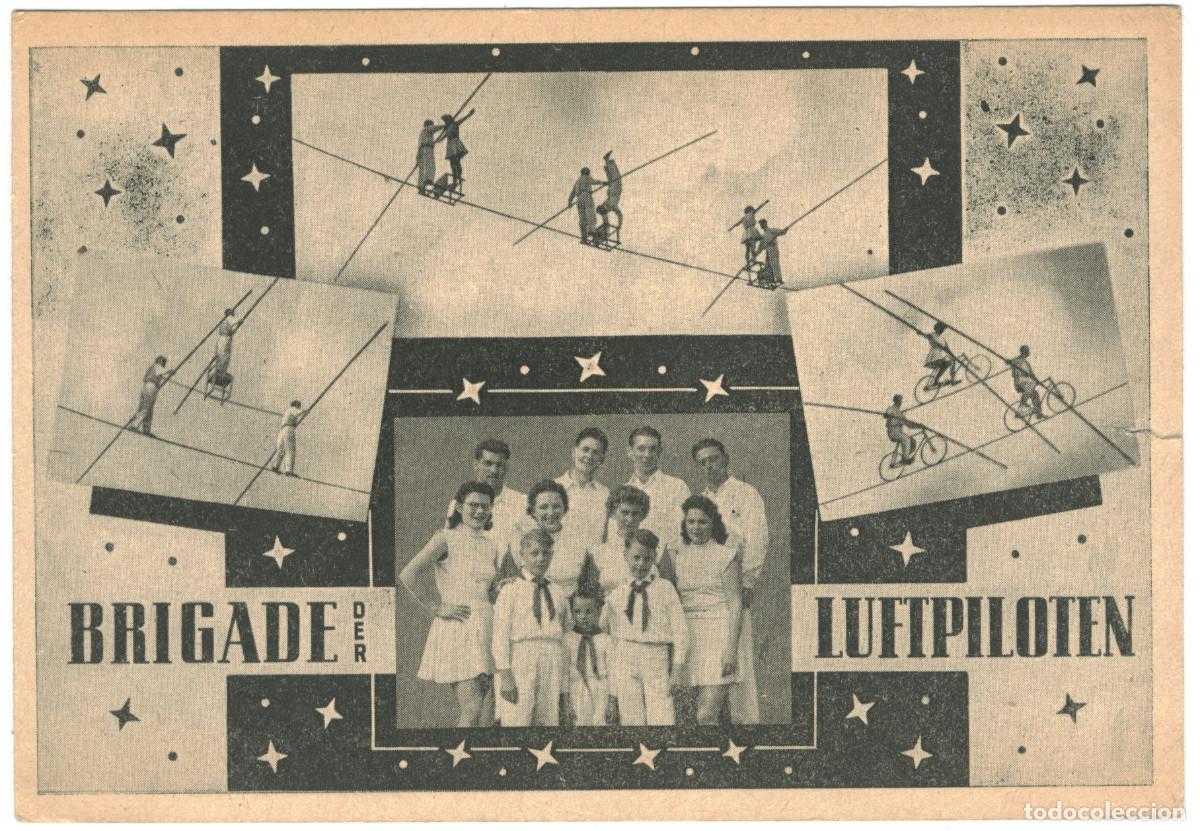 Postales: Brigade der Luftpiloten_Sin datos. Circo Equilibristas