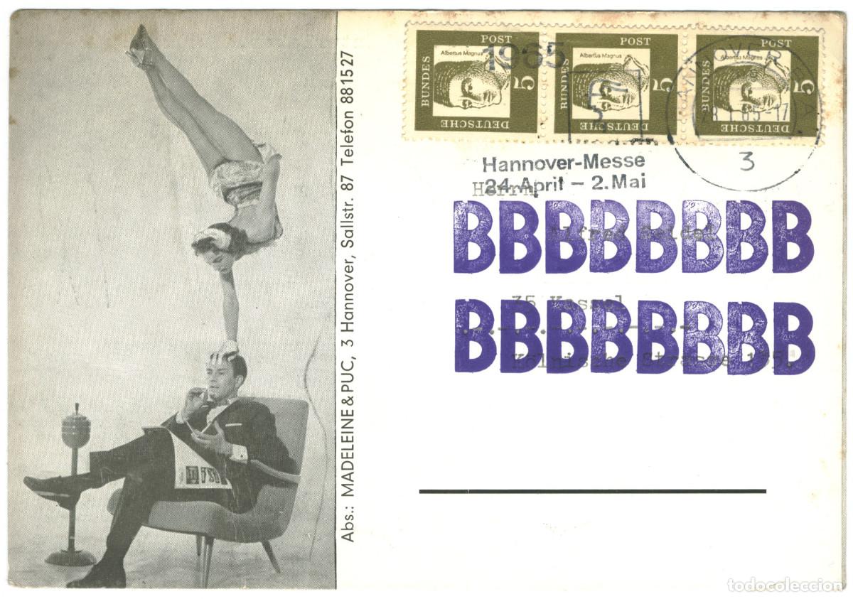 Postales: Madeleine & Puc (Hannover)_Circo Equilibristas