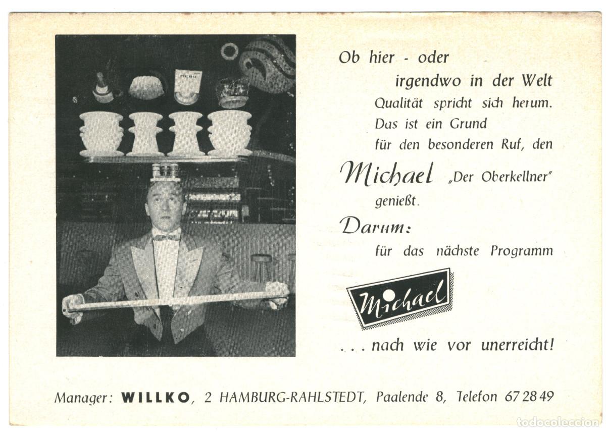 Postales: Michael, Der Oberkellner (Hamburg Rahlstedt)_Circo Equilibristas - Foto 1