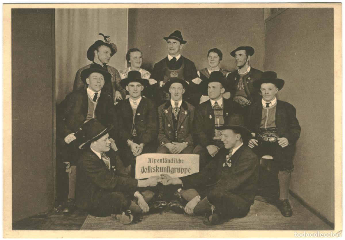 Postales: Alpenl&auml;ndifche Volkskunftgruppe_Variedades, Music hall, Cabaret