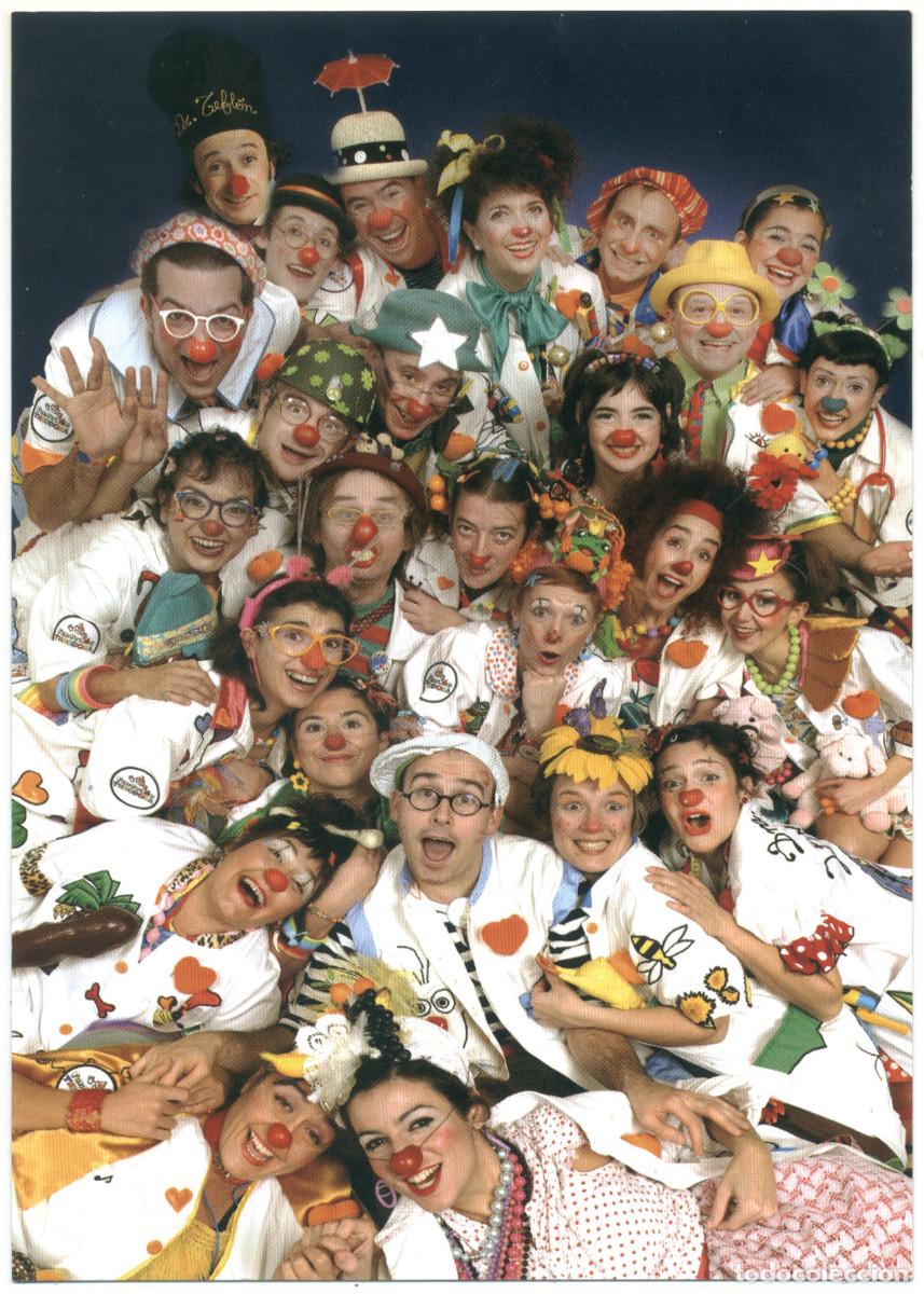 Postais: Fundaci&oacute;n Theodora, Payasos para Nuestros Ni&ntilde;os Hospitalizados