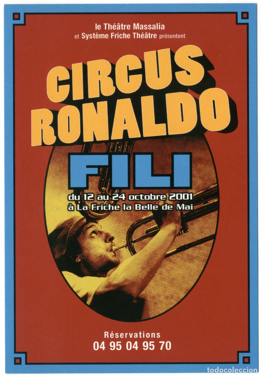 Postais: Circus Ronaldo Fili (Massalia Th&eacute;&acirc;tre. 2001)_Circo