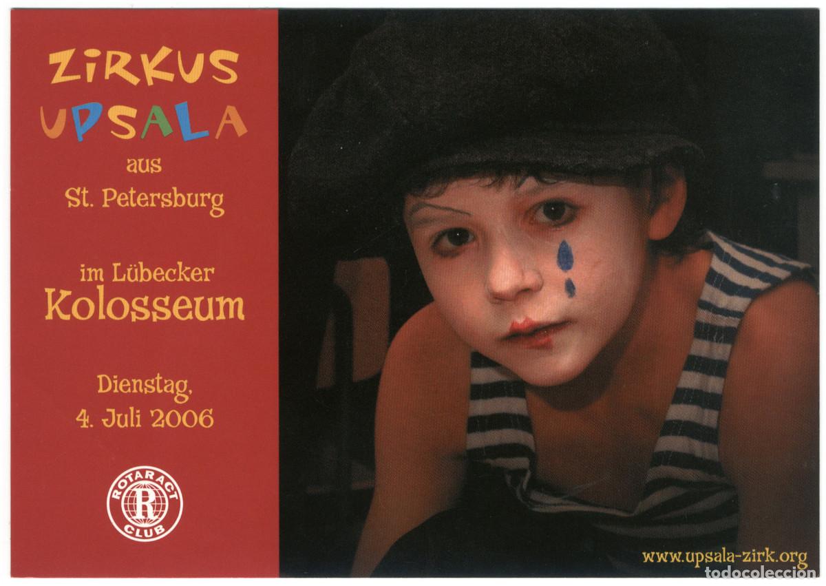 Postais: Zirkus Upsala's 'uelrundes M&auml;rchen' (L&uuml;beck. 2006)_Citycards