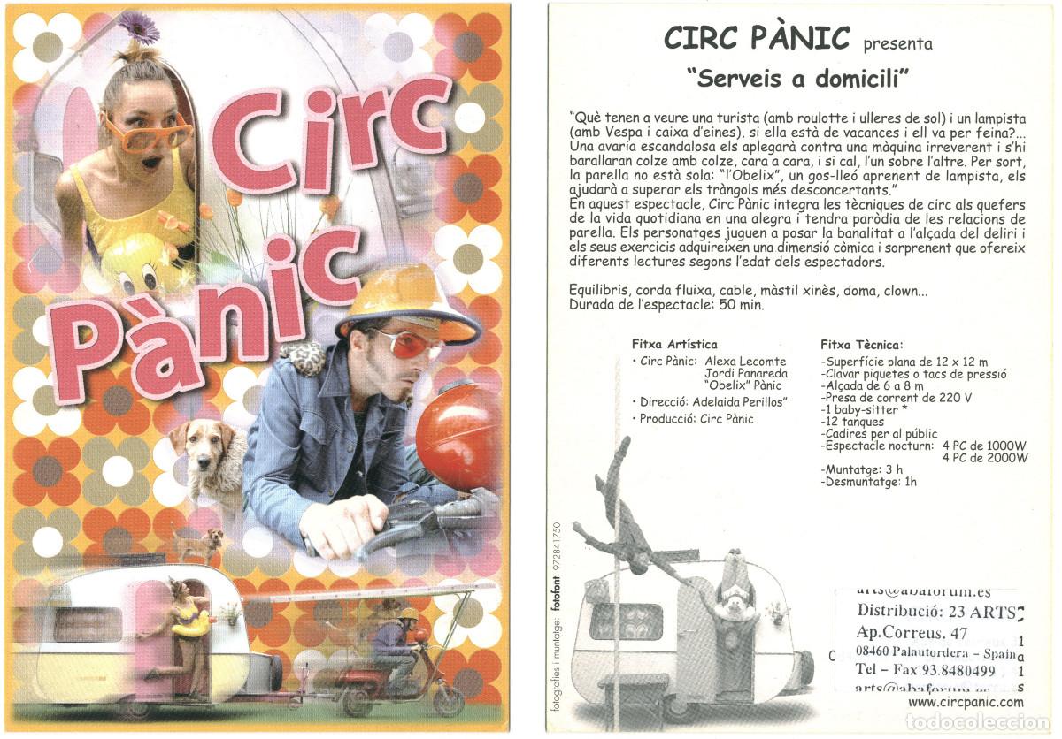 Cartoline: Circ P&agrave;nic (Palautordera)'s 'Serveis a domicili_Fotofont