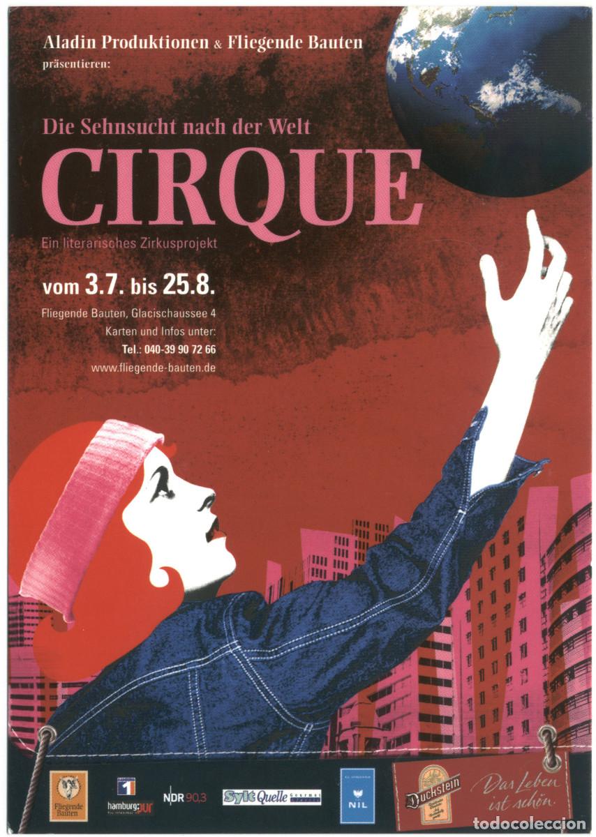 Cartoline: Aladin Produktionen & Fliegende Bauten's 'Die Sehnsucht nach der Wett Cirque' (Fliegende Bauten)
