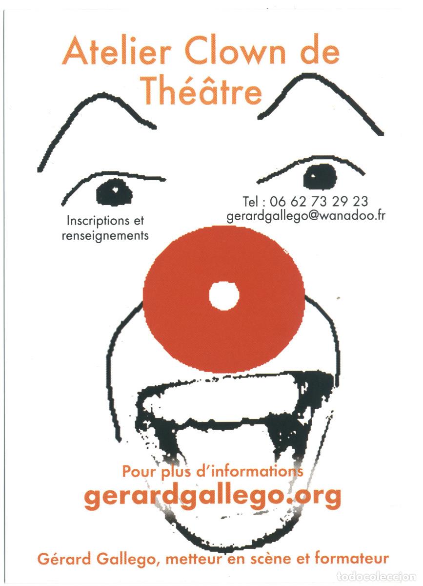 Postcards: Atelier Clown de Th&eacute;&acirc;tre par Gerard Gallego