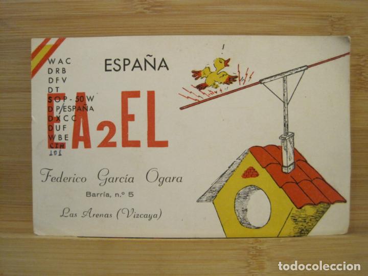 Cartoline: ESPA&Ntilde;A-FEDERICO GARCIA OGARA-LAS ARENAS-VIZCAYA-POSTAL ANTIGUA-(98.288)