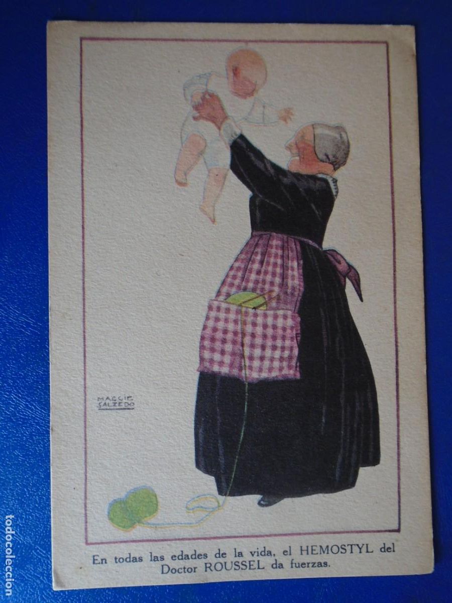Cartes Postales: (PS-71290)POSTAL PUBLICITARIA ILUSTRADA HEMOSTYL DEL DOCTOR ROUSEL