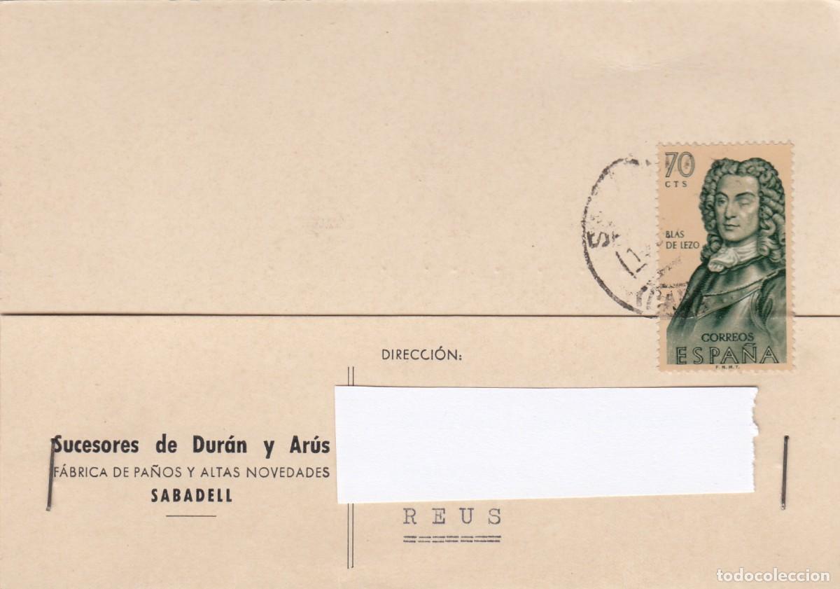 Postales: POSTAL COMERCIAL DE SUCESORES DE DURAN Y AR&Uacute;S EN SABADELL - Foto 1