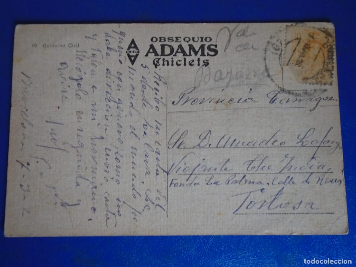 Cartes Postales: (PS-71305)POSTAL PUBLICITARIA OBSEQUIO CHICLETS ADAMS