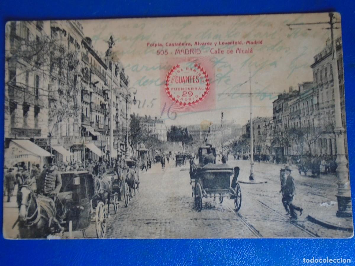 Cartes Postales: (PS-71310)POSTAL PUBLICITARIA FELISA RAMIREZ GUANTES-MADRID CALLE DE ALCALA
