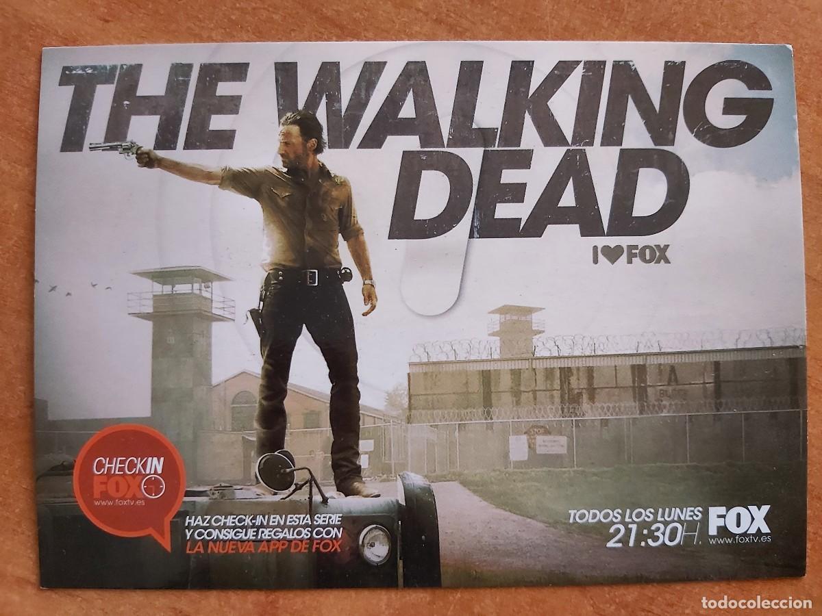 Postales: POSTAL PUBLICIDAD - THE WALKING DEAD - Foto 1