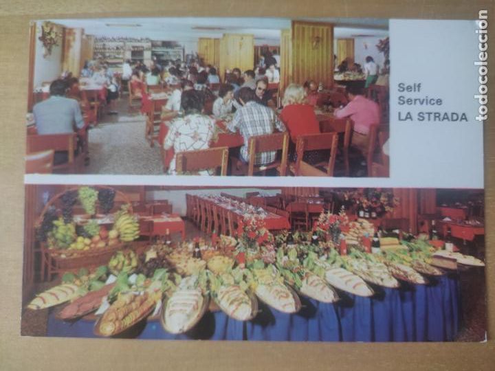 Postcards: ORGANIZACION LA STRADA ED PHILIPPE MARTIN BAR A&Ntilde;O 1975 POSTAL SC PUBLICIDAD