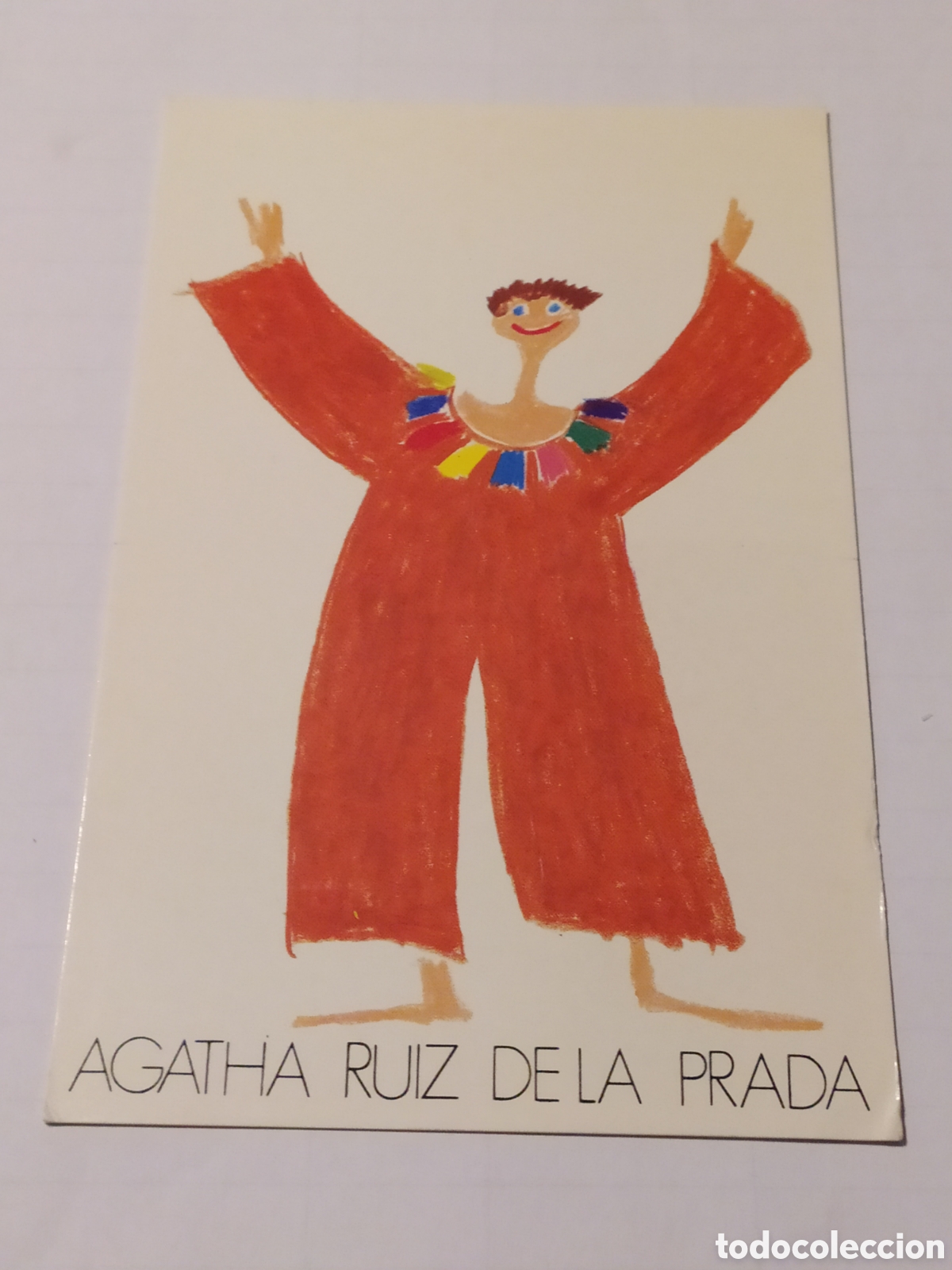 Postales: 4 POSTALES DE AGATHA RUIZ DE LA PRADA - 1989 - Foto 3