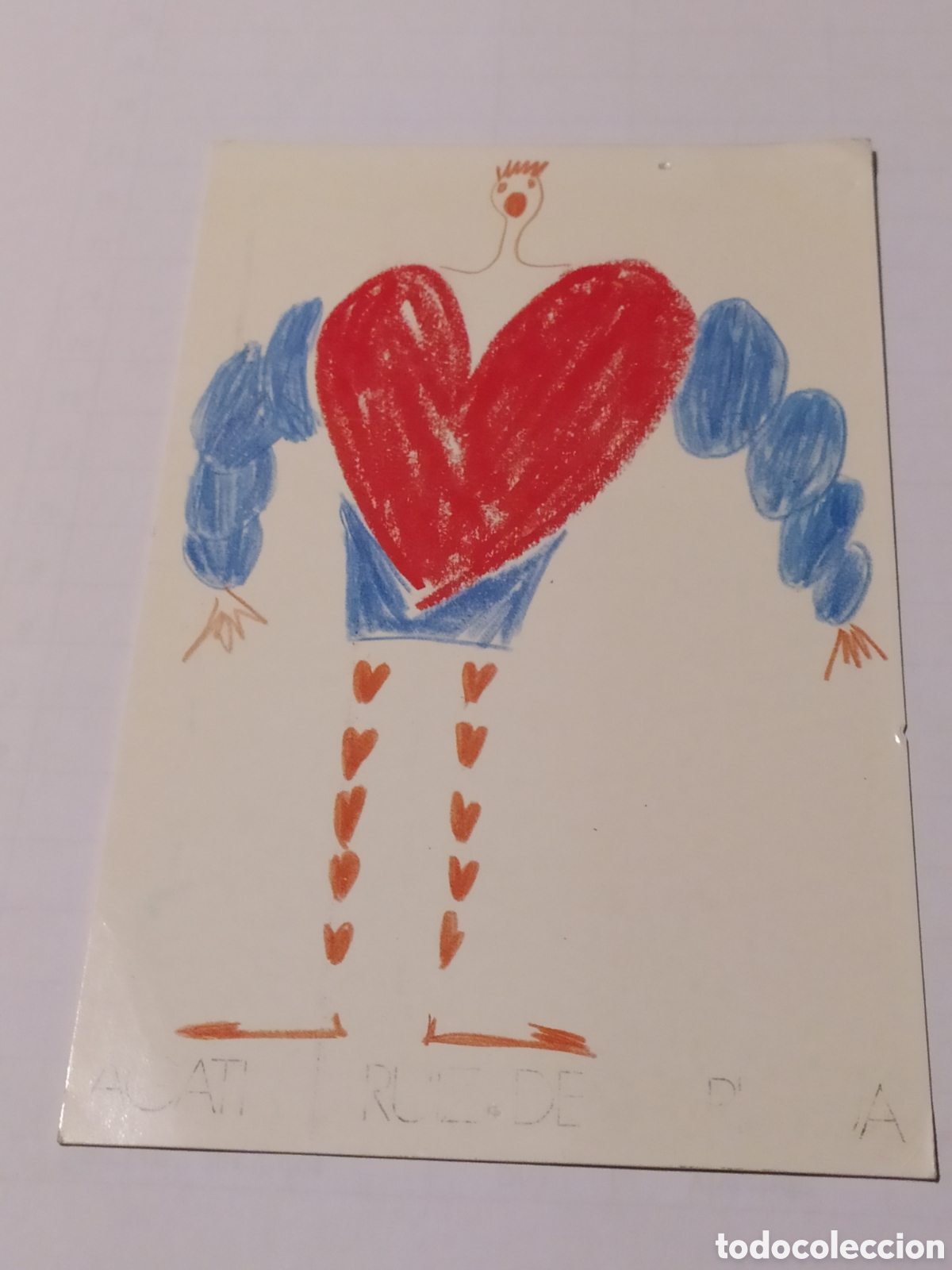 Postales: 4 POSTALES DE AGATHA RUIZ DE LA PRADA - 1989 - Foto 5