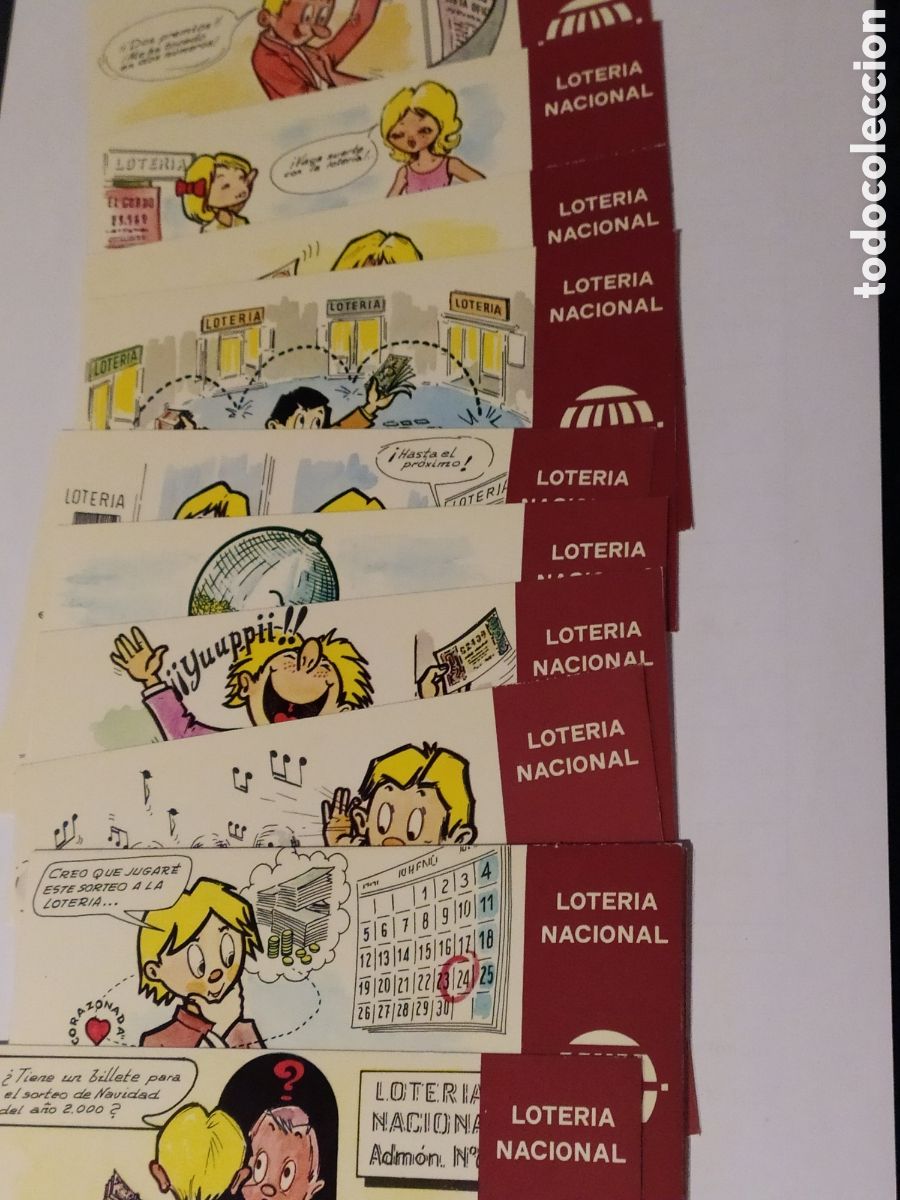 Postales: 12 POSTALES LOTER&Iacute;A NACIONAL - NUEVOS REFRANES - SERIE K - F.N.M.T. 1979