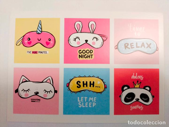 Postcards: GOOD NIGHT/LET ME SLEEP - MELATONINA - POSTAL PUBLICITARIA DRASANVI