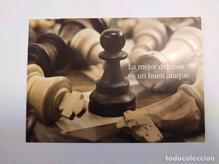 Postcards: LA MEJOR DEFENSA ES UN BUEN ATAQUE - INMUNOL - POSTAL PUBLICITARIA DRASANVI