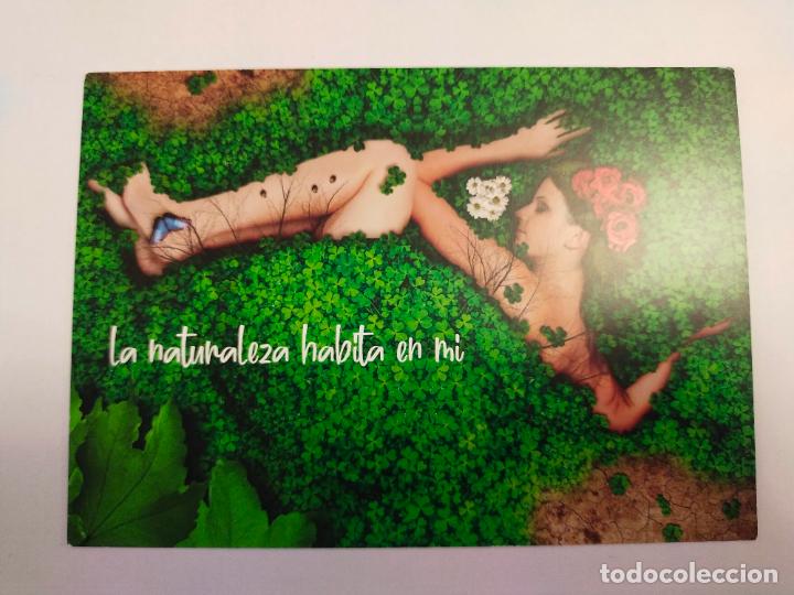 Postcards: LA NATURALEZA HABITA EN MI - POSTAL PUBLICITARIA DRASANVI