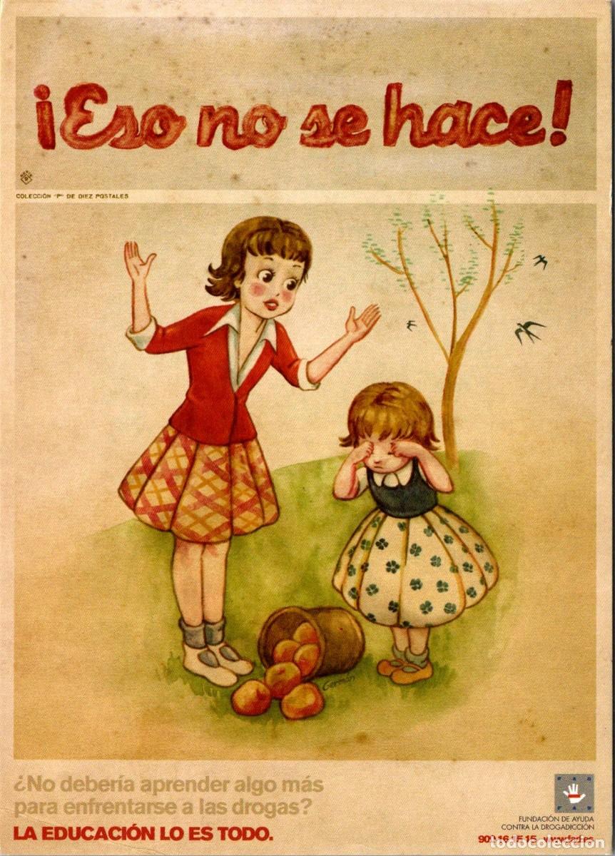 Cartes Postales: Fundaci&oacute;n de Ayuda contra la drogadicci&oacute;n . La Educaci&oacute;n lo es todo - Postal 148x105mm