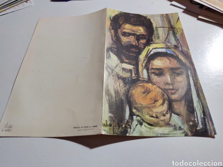 Postales: Postal felicitaci&oacute;n navide&ntilde;a Hijo de Pablo Pag&eacute;s,S.R.C Figueras 1964