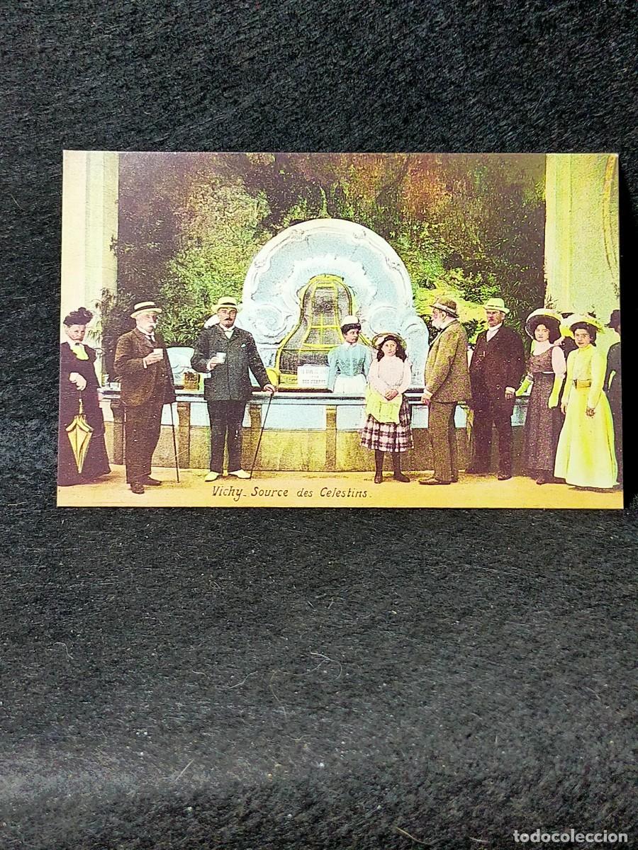 Postais: Postal Publicitaria Barclays Bank Vichy (Francia) Fuente de las Celestinas