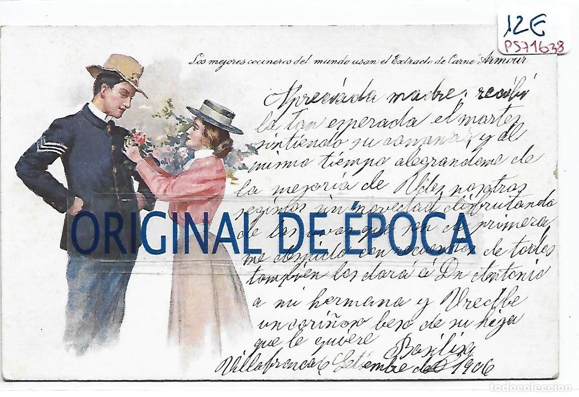 Postais: (PS-71638)POSTAL PUBLICITARIA EXTRACTO DE CARNE ARMOUR