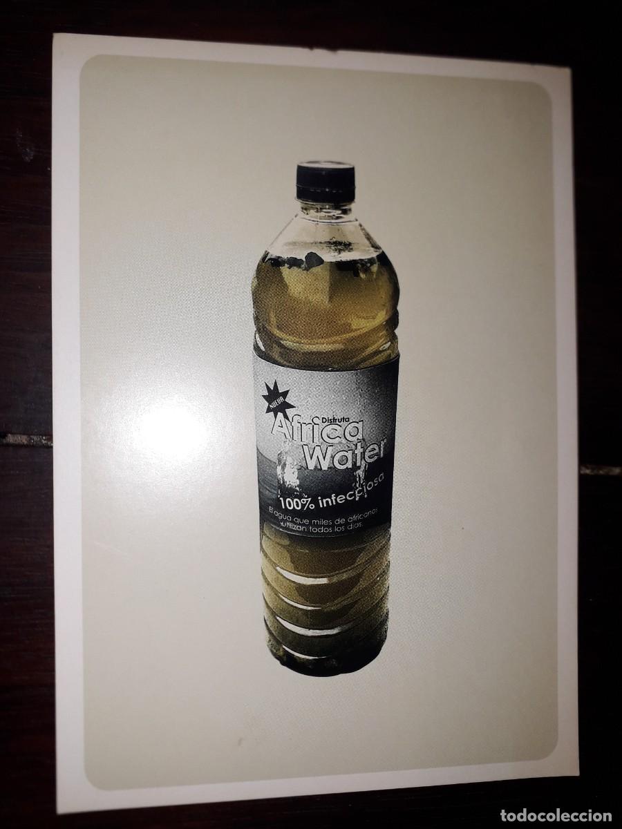 Postais: N&ordm; 7629 POSTAL PUBLICIDAD EL AGUA QUE MILES DE AFRICANOS UTILIZAN TODOS LOS DIAS AFRICA WATER