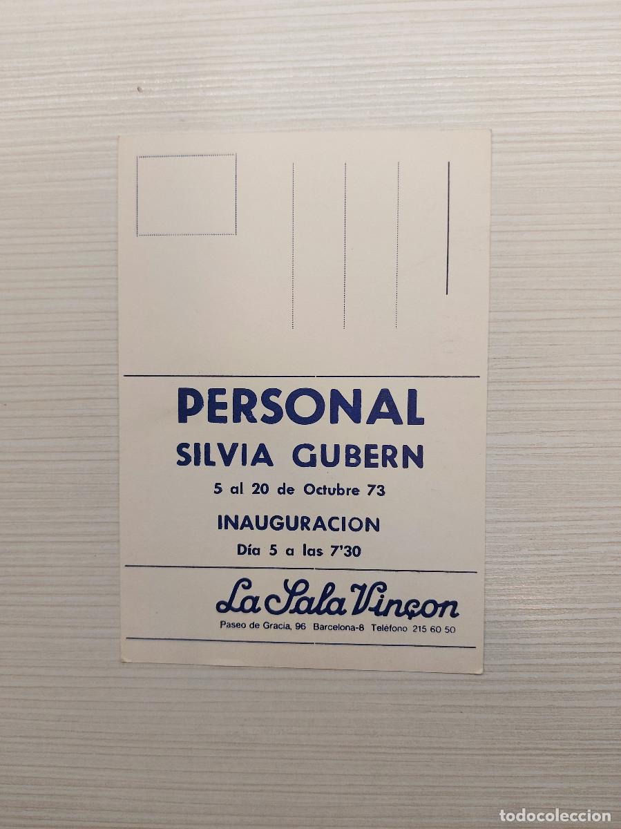 Postales: VIN&Ccedil;ON, POSTAL, 1973, PERSONAL, SILVIA GUBERN - Foto 2