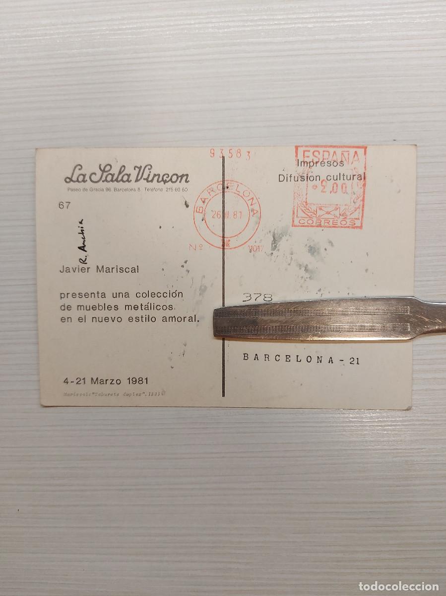 Postales: MARISCAL, VIN&Ccedil;ON, POSTAL, N&Uacute;M 67, JAVIER MARISCAL, 1981 - Foto 2