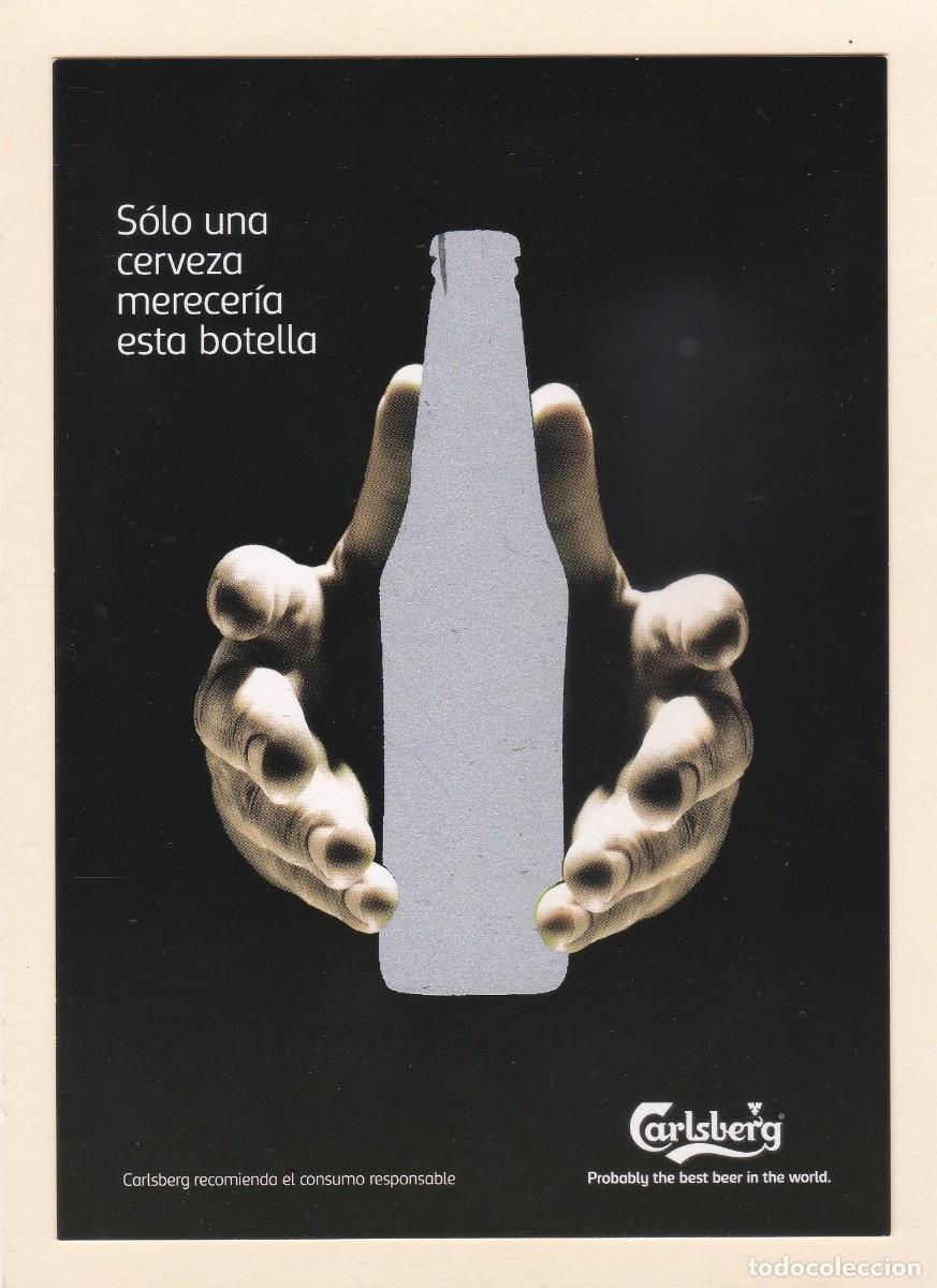 Postales: CERVEZA CARLSBERG - POSTALFREE - Foto 1