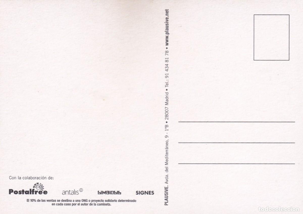 Postales: CAMISETAS PLAUSIVE (MADRID) - POSTALFREE - Foto 2
