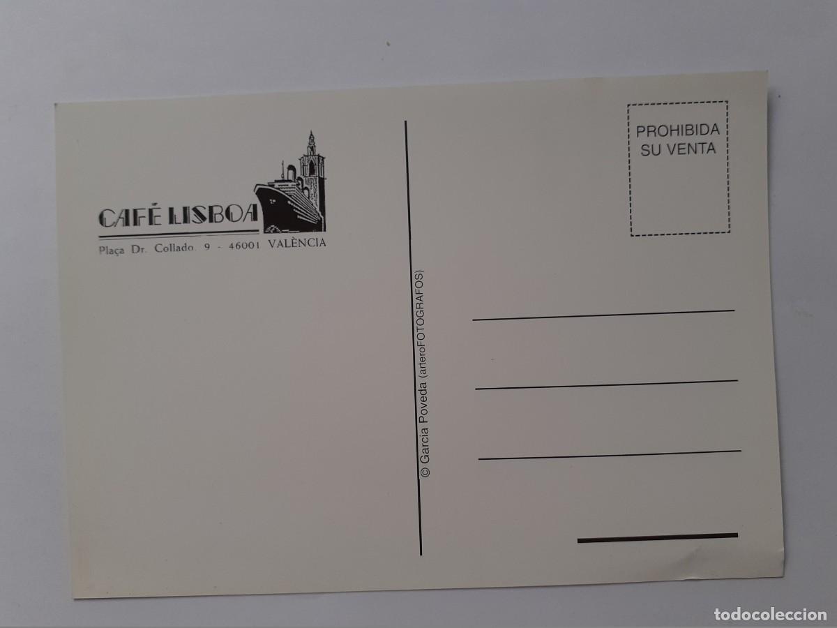 Postales: POSTAL - CAF&Eacute; LISBOA VALENCIA - Foto 2