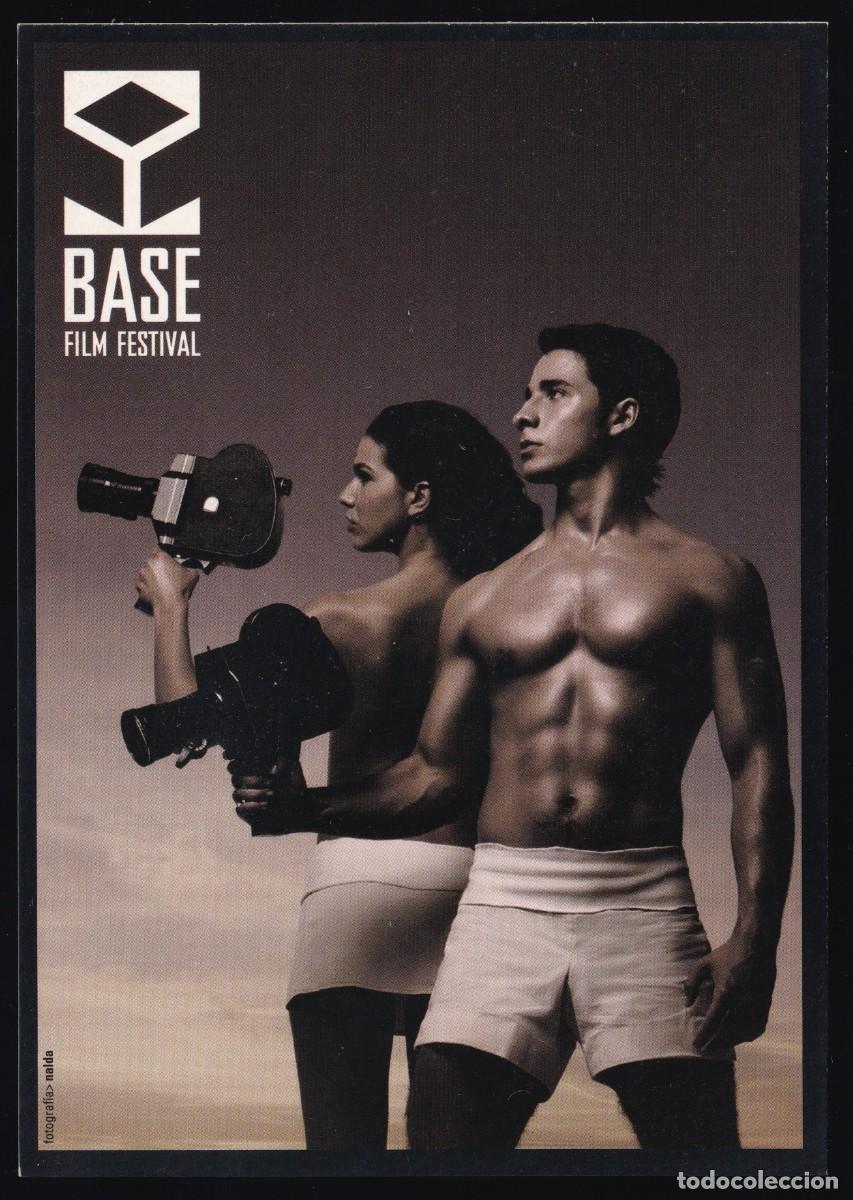 Cartes Postales: *Base Film Festival* Catalunya 2004. Lote 2 diferentes. Dorso impreso.