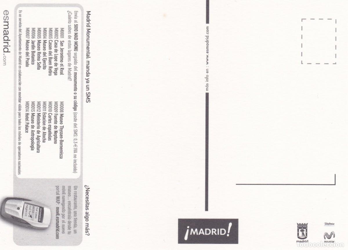 Postales: MADRID MONUMENTAL - Foto 2