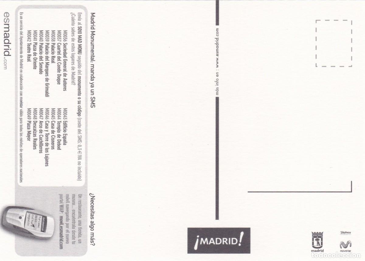 Postales: MADRID MONUMENTAL - Foto 2