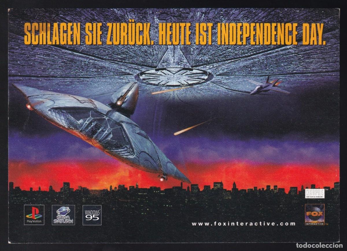 Postcards: Alemania. *Independence Day* Twentieth Century Fox Film Corporation. Nueva.