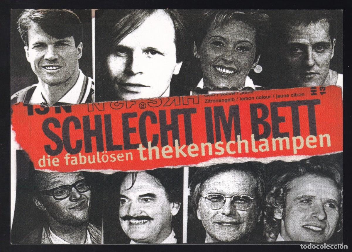 Postcards: Alemania. *Die Fabul&ouml;sen Thekenschampen - Schlecht in Bett* Nueva.