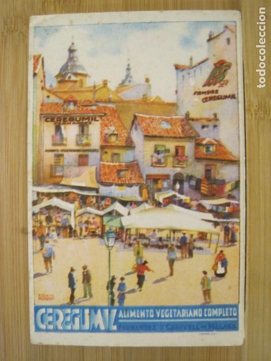 Postales: CEREGUMIL-ALIMENTO VEGETARIANO COMPLETO-PUBLICIDAD-POSTAL ANTIGUA-(99.408)